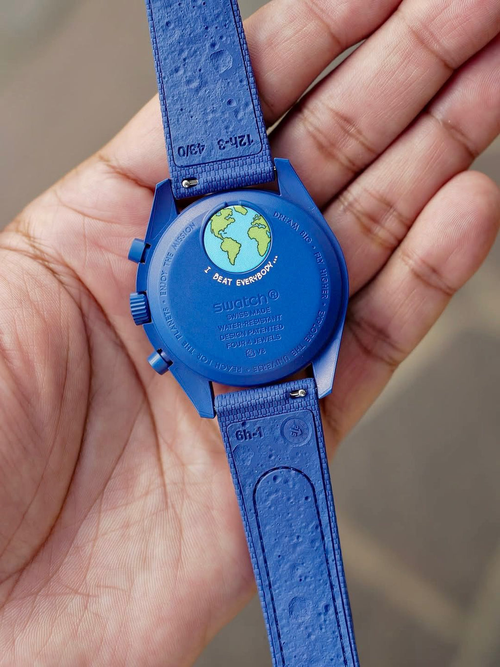 Omega x Swatch Super Blue Moon-Swatch – Mission to the Moon (7AA Premium, 42mm)